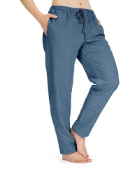 CHINO blau (stonewashed) S