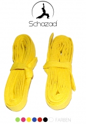 FARBIGES BAND - gelb 