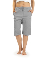 LEINENSHORT grau S