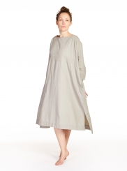 Leinenkleid Recover oliv MEDIUM | oliv