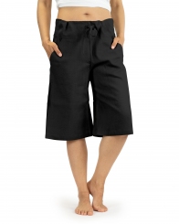 BERMUDA-SHORT schwarz L