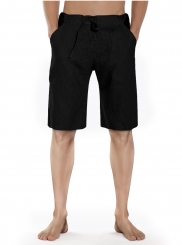 LEINENSHORT schwarz M