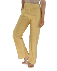 NEU: APPROVAL stonewashed senf XL