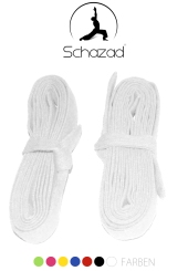 FARBIGES BAND - weiss 