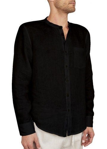 Artikelbild des Artikels “LEINENHEMD (dünn) schwarz M“